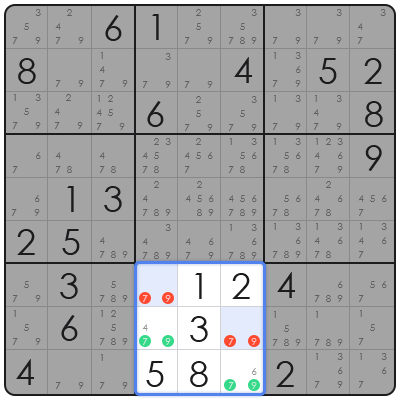 unique rectangle sudoku